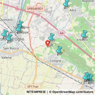 Mappa Via Sant'Eusebio, 25033 Cologne BS, Italia (3.31455)