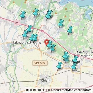 Mappa Via Sant'Eusebio, 25033 Cologne BS, Italia (4.35111)