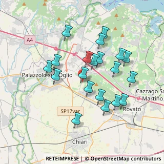Mappa Via Sant'Eusebio, 25033 Cologne BS, Italia (3.4305)