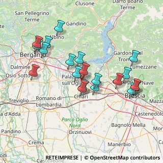 Mappa Via Sant'Eusebio, 25033 Erbusco BS, Italia (14.571)