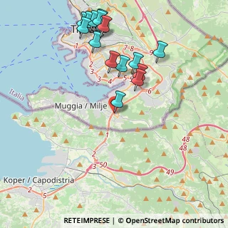 Mappa 3 v. Petronio, 34015 Muggia TS, Italia (4.58)