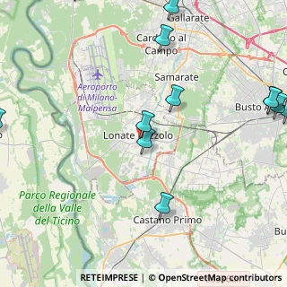 Mappa Via Como, 21015 Lonate Pozzolo VA, Italia (5.9125)