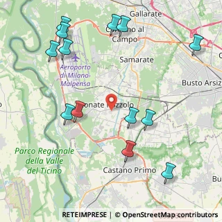 Mappa Via Como, 21015 Lonate Pozzolo VA, Italia (5.12615)