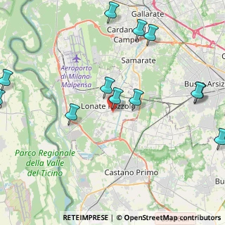 Mappa Via Como, 21015 Lonate Pozzolo VA, Italia (5.50538)
