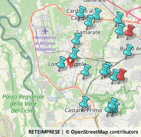Mappa Via Como, 21015 Lonate Pozzolo VA, Italia (4.73579)