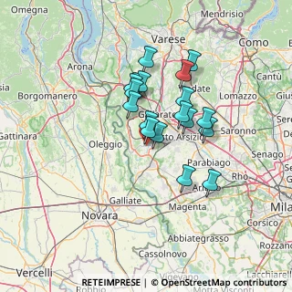 Mappa Via Como, 21015 Lonate Pozzolo VA, Italia (10.64167)