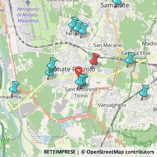 Mappa Via Como, 21015 Lonate Pozzolo VA, Italia (2.23833)