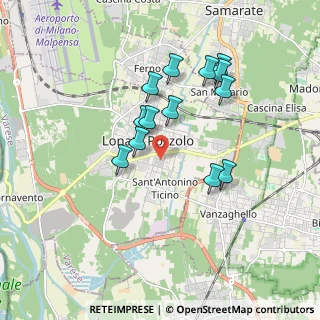 Mappa Via Como, 21015 Lonate Pozzolo VA, Italia (1.58923)