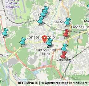 Mappa Via Como, 21015 Lonate Pozzolo VA, Italia (2.25846)