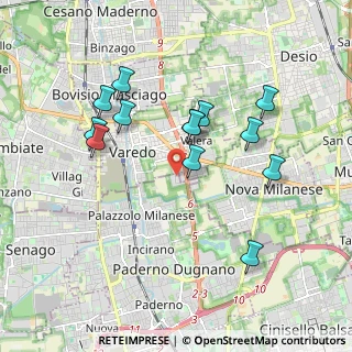 Mappa Via Tirano, 20037 Paderno Dugnano MI, Italia (1.78)