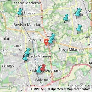 Mappa Via Tirano, 20037 Paderno Dugnano MI, Italia (2.57273)