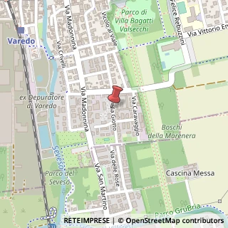 Mappa Via Giotto, 6, 20814 Varedo, Monza e Brianza (Lombardia)