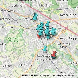 Mappa Via Don Giovanni Minzoni, 20025 Legnano MI, Italia (1.3335)