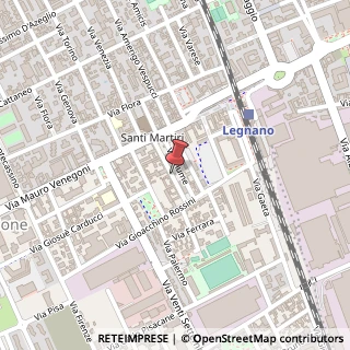 Mappa Via Don Giovanni Minzoni,  28, 21053 Legnano, Milano (Lombardia)