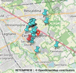 Mappa 20023 Cerro Maggiore MI, Italia (1.25611)