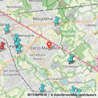 Mappa 20023 Cerro Maggiore MI, Italia (3.44538)