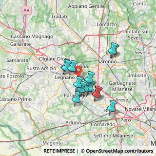 Mappa 20023 Cerro Maggiore MI, Italia (5.23857)