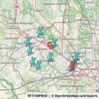 Mappa 20023 Cerro Maggiore MI, Italia (7.72818)
