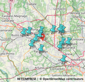 Mappa 20023 Cerro Maggiore MI, Italia (5.86857)