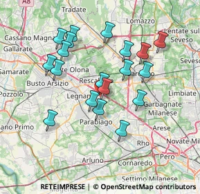 Mappa 20023 Cerro Maggiore MI, Italia (6.71947)