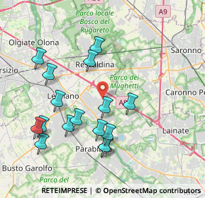 Mappa 20023 Cerro Maggiore MI, Italia (3.99688)