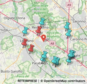 Mappa 20023 Cerro Maggiore MI, Italia (4.25625)