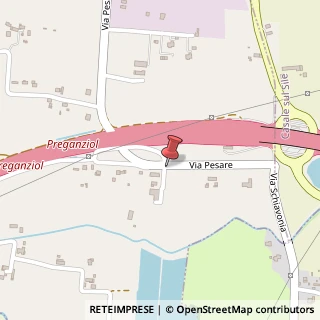 Mappa Via Pesare, 50, 31022 Preganziol, Treviso (Veneto)