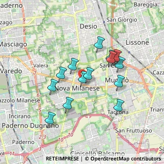 Mappa Via Fiume, 20054 Nova Milanese MB, Italia (1.58)