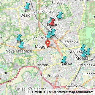 Mappa Via Beato Angelico, 20835 Muggiò MB, Italia (2.39917)