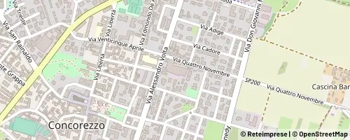Mappa Concorezzo