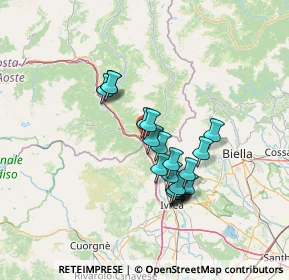 Mappa SS 26 della Valle d'Aosta, 11026 Pont-Saint-Martin AO (11.192)