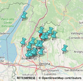 Mappa Via Croce dello Schioppo, 37024 Negrar di Valpolicella VR, Italia (11.00588)