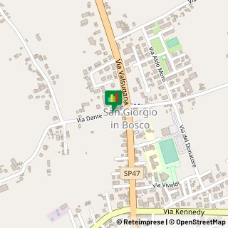 Mappa Via Dante, 82, 35010 San Giorgio in Bosco PD, Italia, 35010 San Giorgio in Bosco, Padova (Veneto)