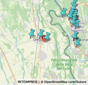 Mappa Via Ottavio Minoli, 28047 Oleggio NO, Italia (5.32889)