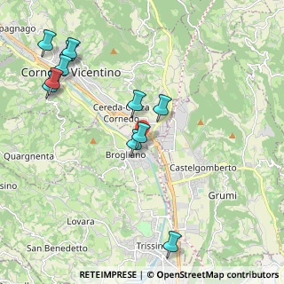 Mappa Via XXV Aprile, 36070 Brogliano VI, Italia (2.33455)