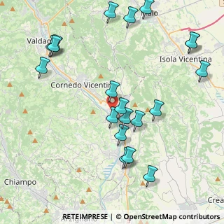 Mappa Via XXV Aprile, 36070 Brogliano VI, Italia (4.749)