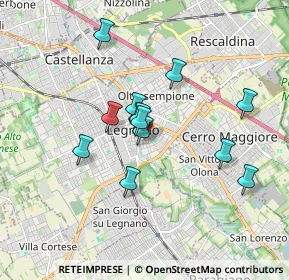 Mappa Via Giovanni Berchet, 20025 Legnano MI, Italia (1.41)