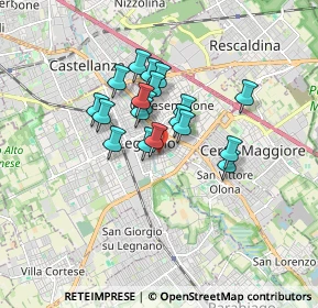 Mappa Via Giovanni Berchet, 20025 Legnano MI, Italia (1.21)
