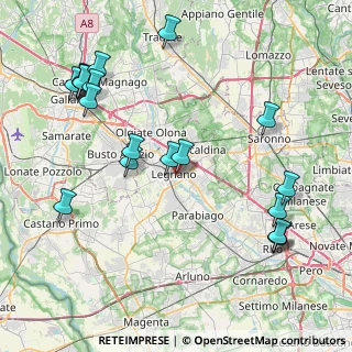 Mappa Via Renato Cuttica, 20025 Legnano MI, Italia (9.859)