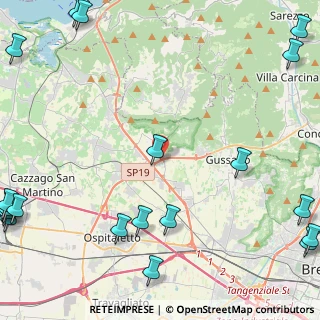 Mappa SP 19, 25050 Rodengo-Saiano BS, Italia (7.4975)
