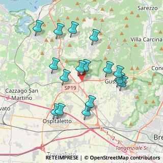 Mappa SP 19, 25050 Rodengo-Saiano BS, Italia (3.64438)
