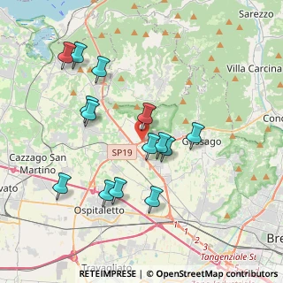 Mappa SP 19, 25050 Rodengo-Saiano BS, Italia (3.68357)
