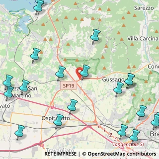 Mappa SP 19, 25050 Rodengo-Saiano BS, Italia (6.509)