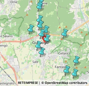 Mappa Via Casaglio, 25064 Piazza BS, Italia (1.85357)