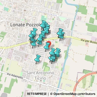 Mappa Via Milano, 21015 Lonate Pozzolo VA, Italia (0.3)