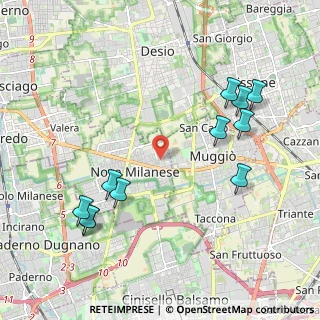 Mappa Via Don Carlo Mezzera, 20054 Nova Milanese MB, Italia (2.31)