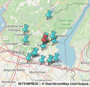Mappa Via Luigi Pasteur, 25089 Villanuova Sul Clisi BS, Italia (10.60938)