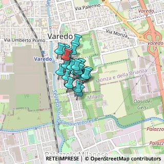 Mappa Via Sandro Botticelli, 20814 Varedo MB, Italia (0.21111)
