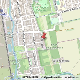Mappa Via Caravaggio, 9, 20814 Varedo, Monza e Brianza (Lombardia)
