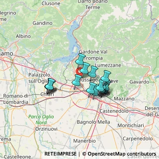 Mappa 25050 Rodengo-saiano BS, Italia (10.41056)